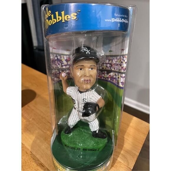 Bobble Dobbles Magglio Ordonez White Sox Bobblehead 070721DMT - Picture 1 of 8